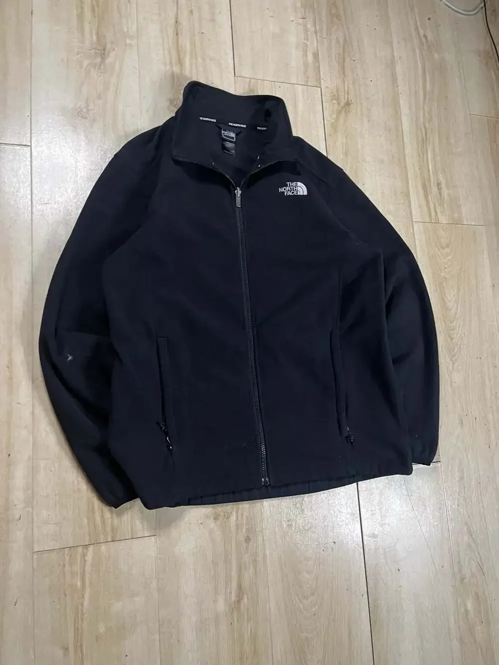 The North Face Men's Full Zip Fleece Jacket Black